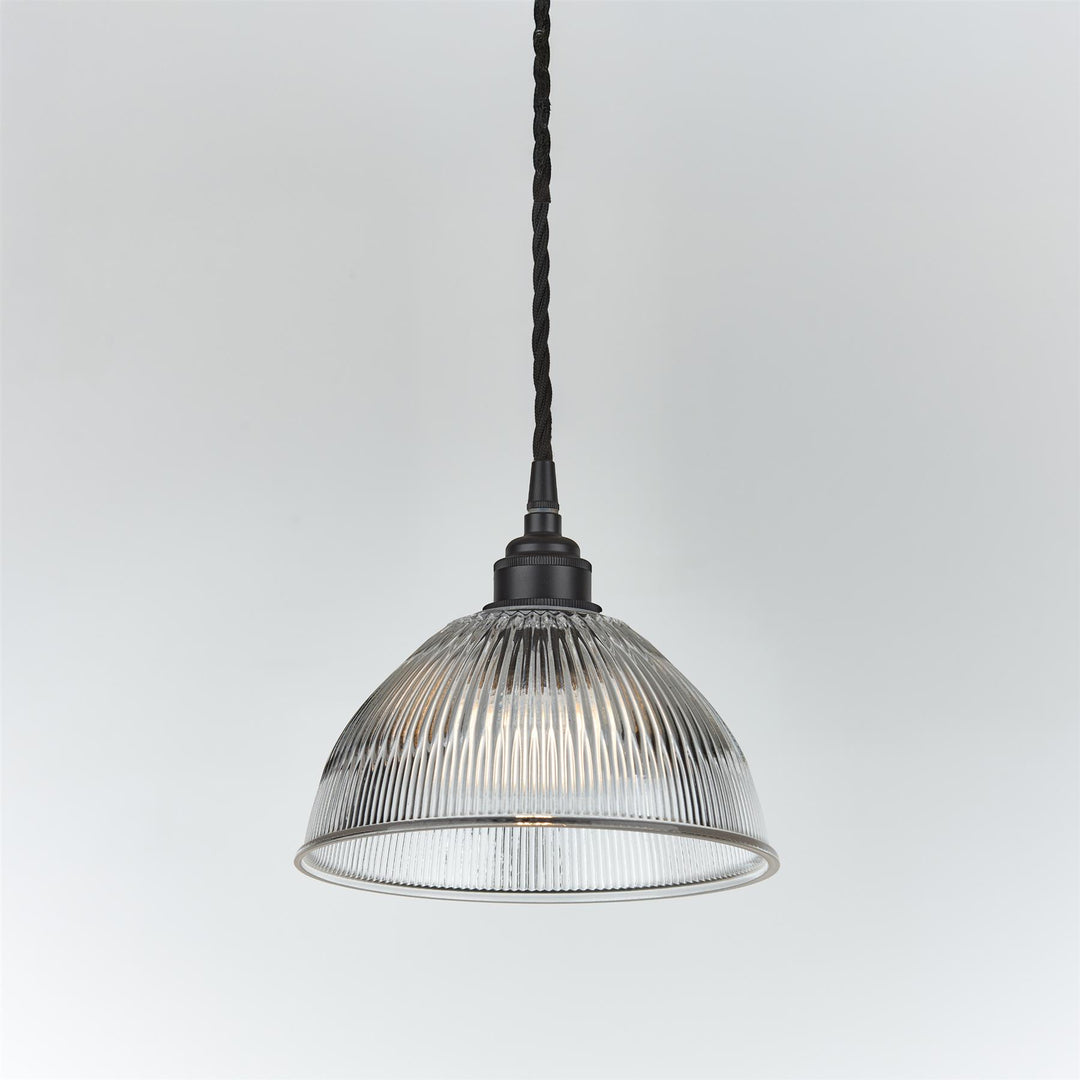 Prismatic Dome Pendant Light