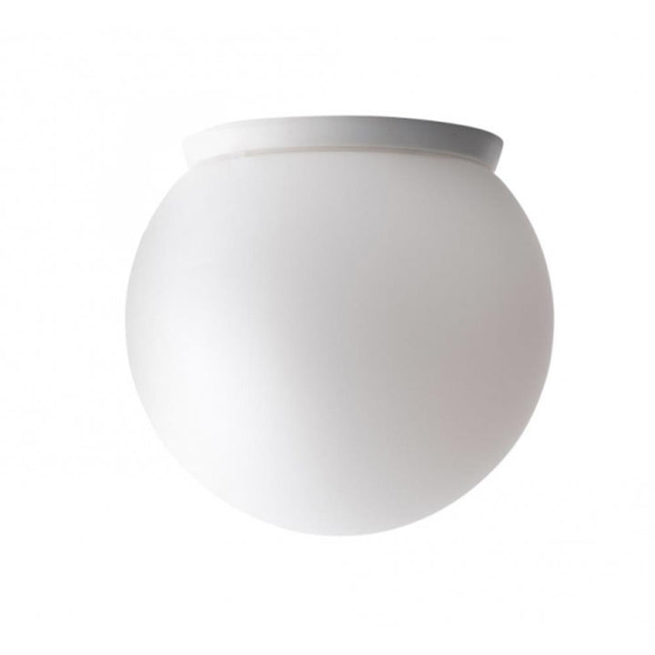 Glass Globe Bathroom Wall / Ceiling Light