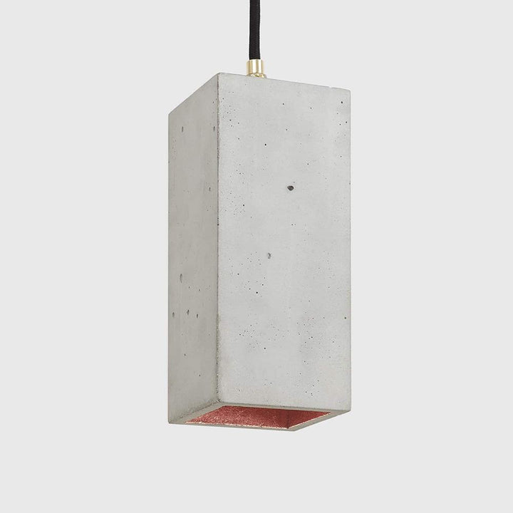 Concrete Drop Pendant Light