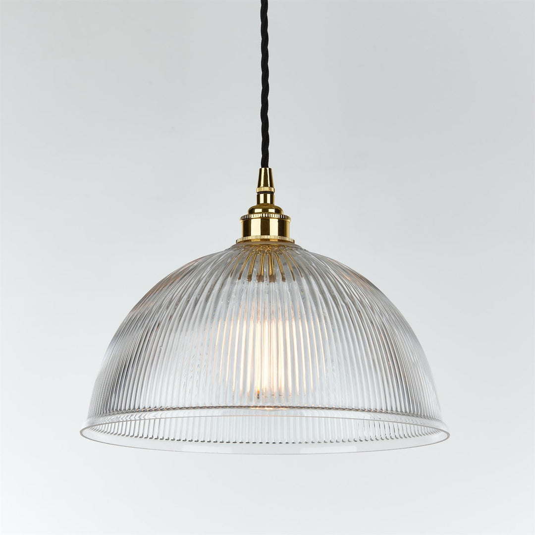 Prismatic Dome Pendant Light