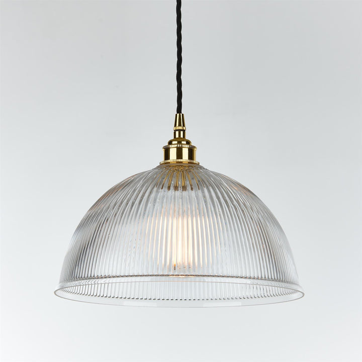Prismatic Dome Pendant Light