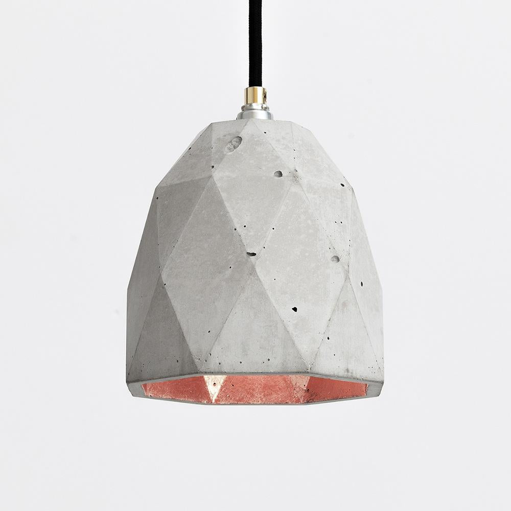 Concrete Dome Pendant Light