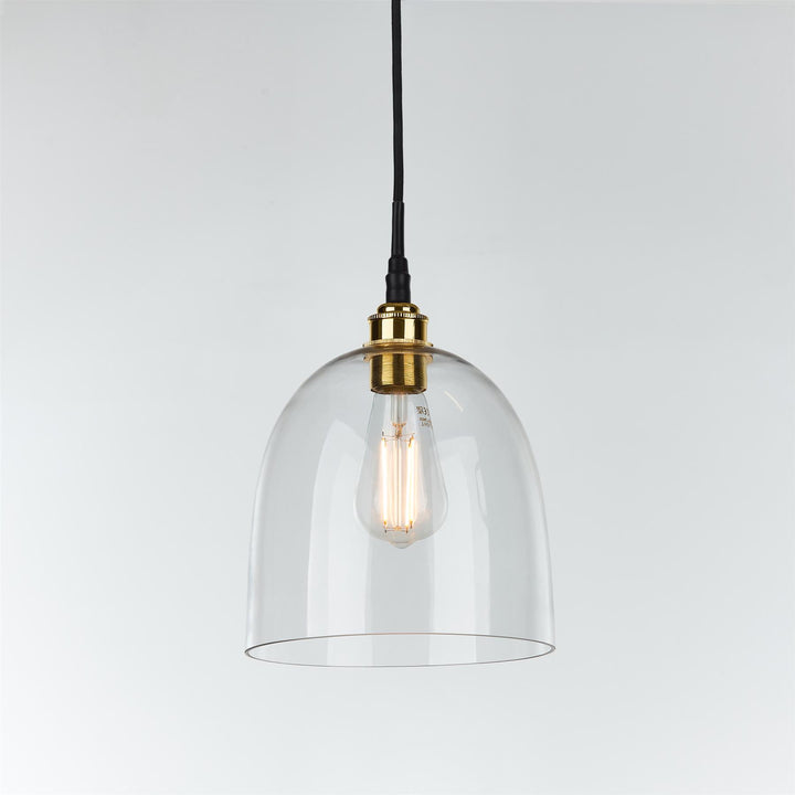 Bell Blown Glass Pendant : Bathroom Version