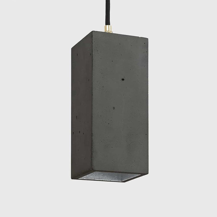 Concrete Drop Pendant Light