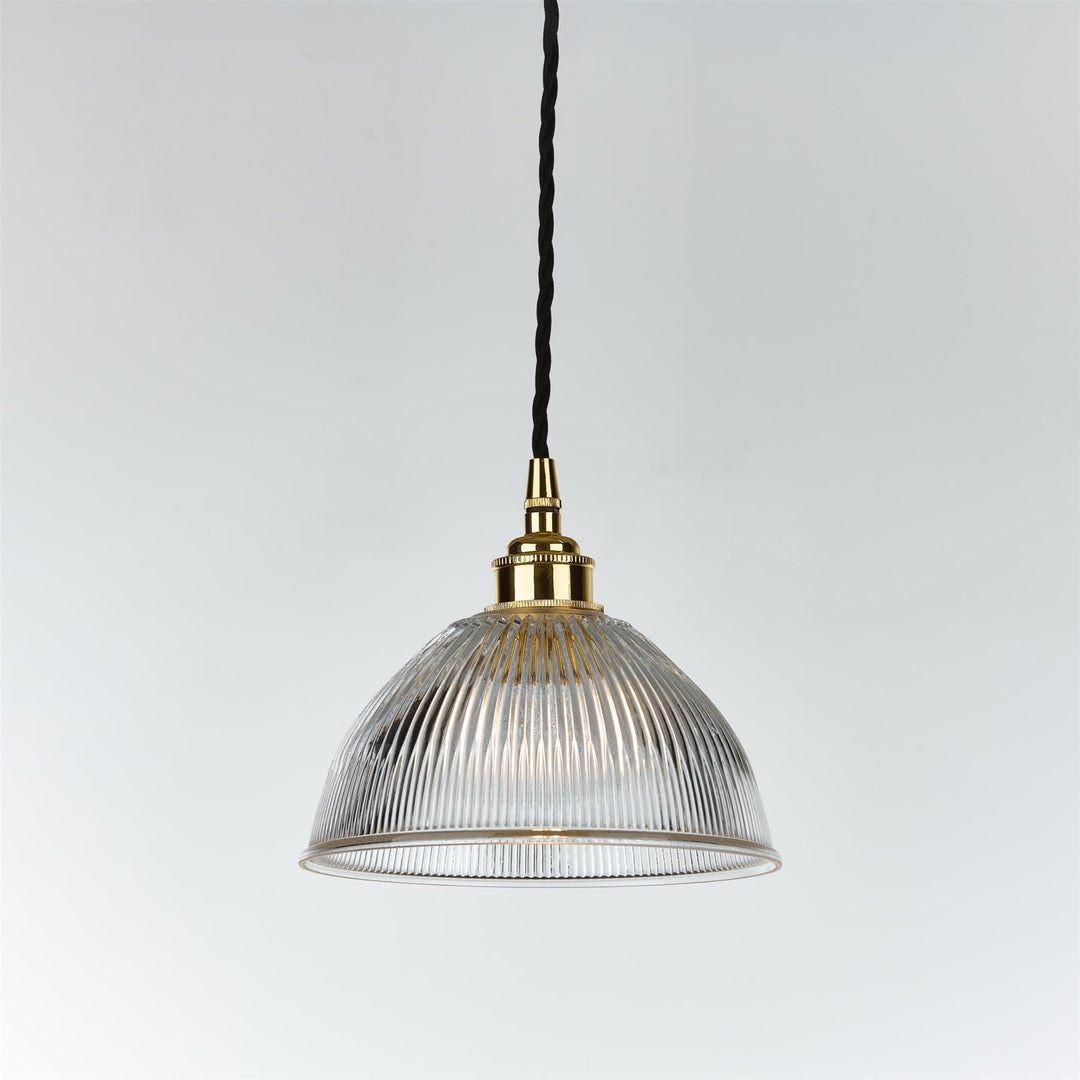 Prismatic Dome Pendant Light
