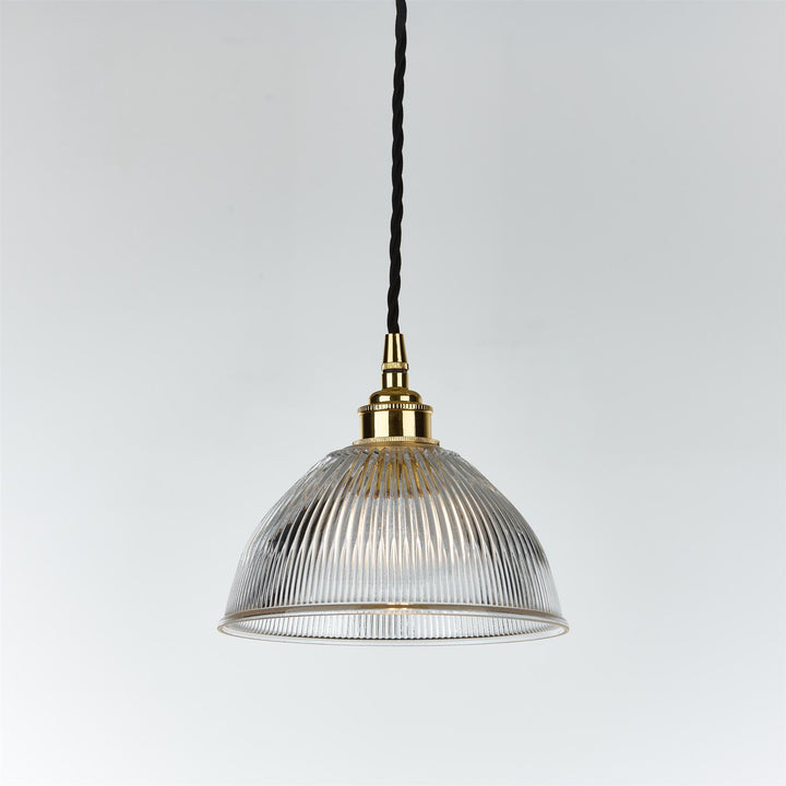 Prismatic Dome Pendant Light