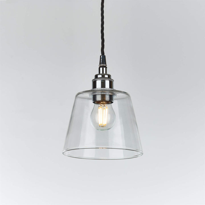 Tapered Blown Pendant Light