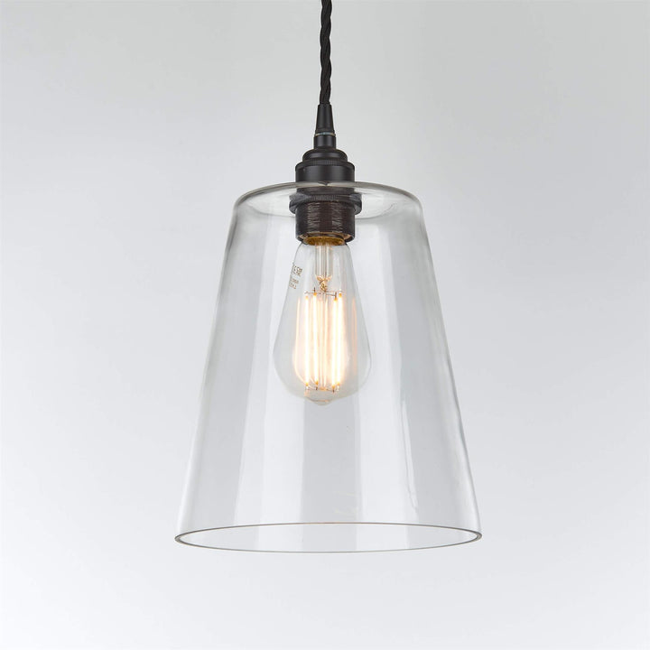 Tapered Blown Pendant Light