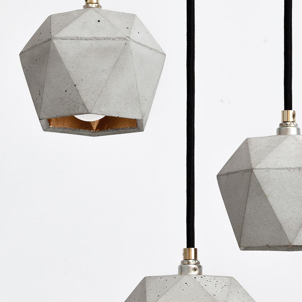 Concrete Bud Cluster Light