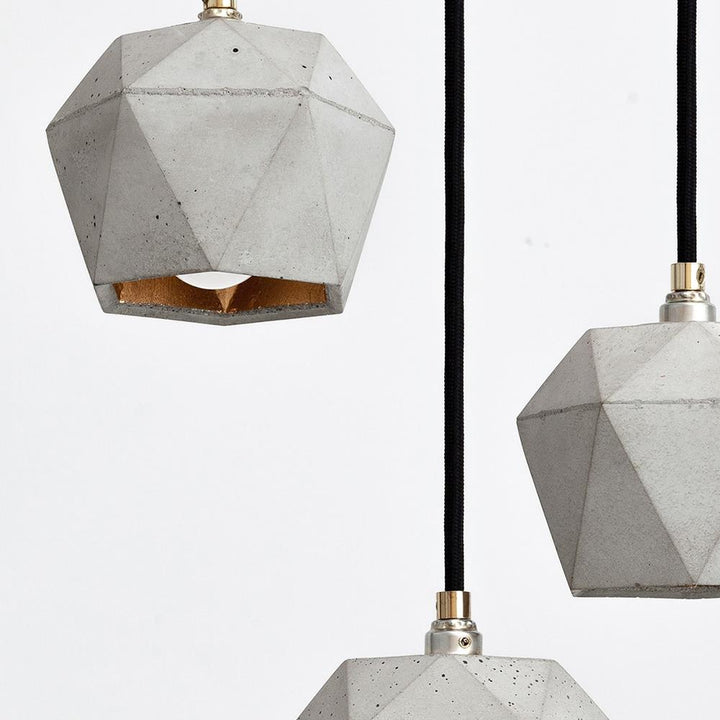 Concrete Bud Cluster Light