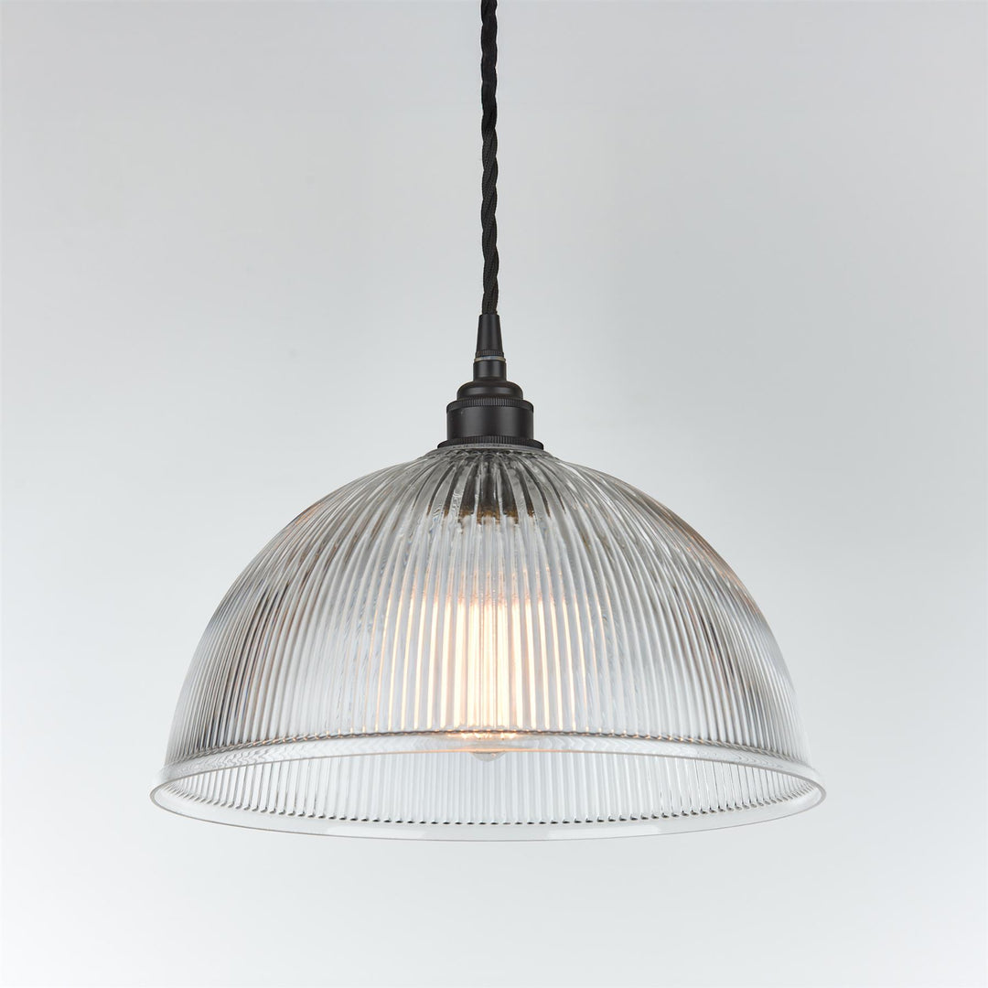 Prismatic Dome Pendant Light