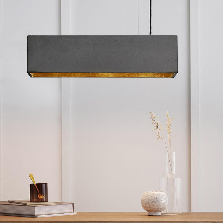 Concrete Trough Pendant Light