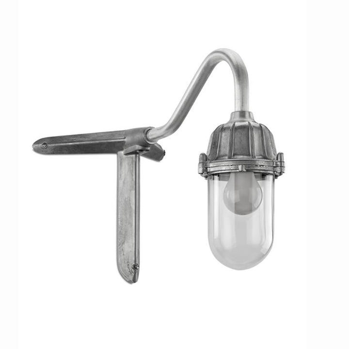 Cast Aluminium Swan Neck Wall Light