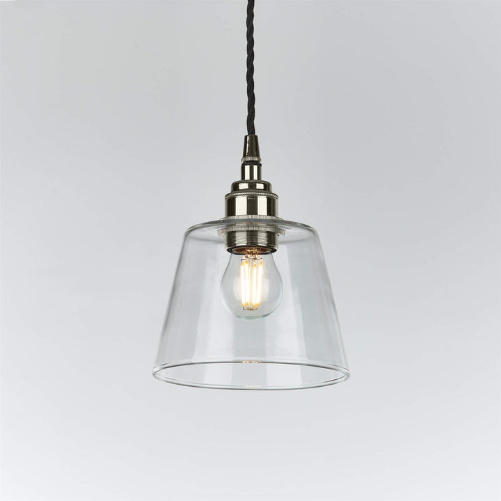Tapered Blown Pendant Light