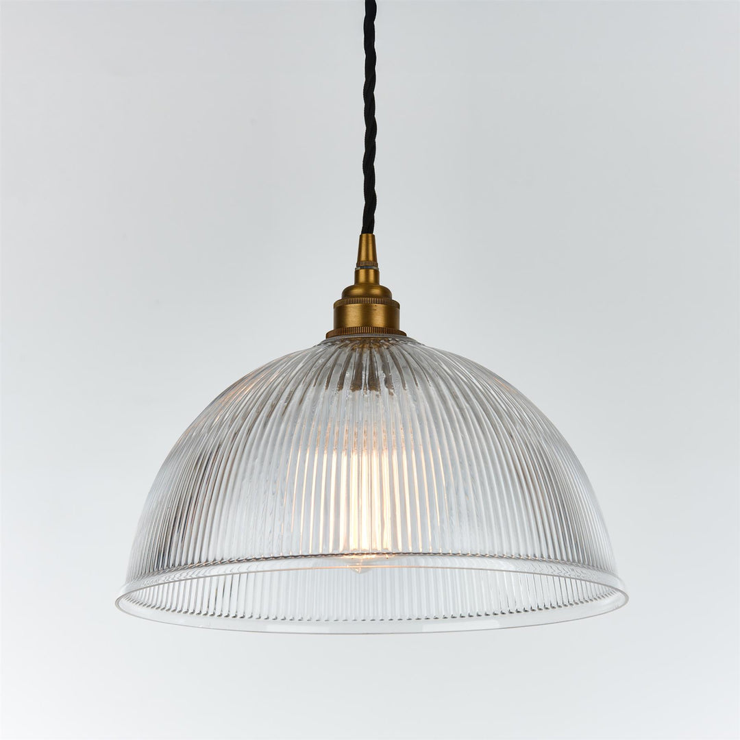 Prismatic Dome Pendant Light