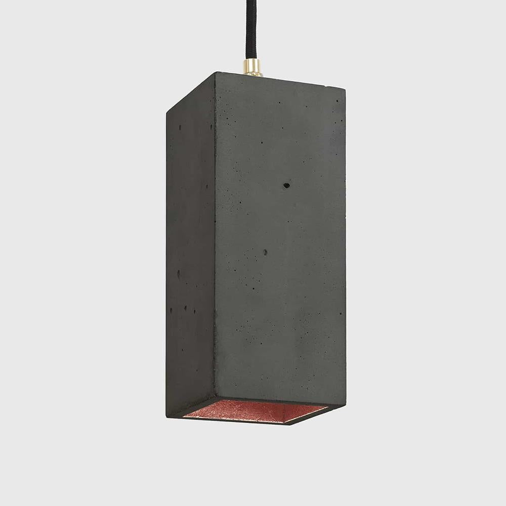 Concrete Drop Pendant Light