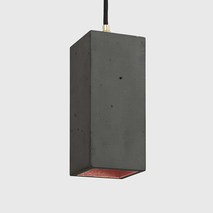 Concrete Drop Pendant Light