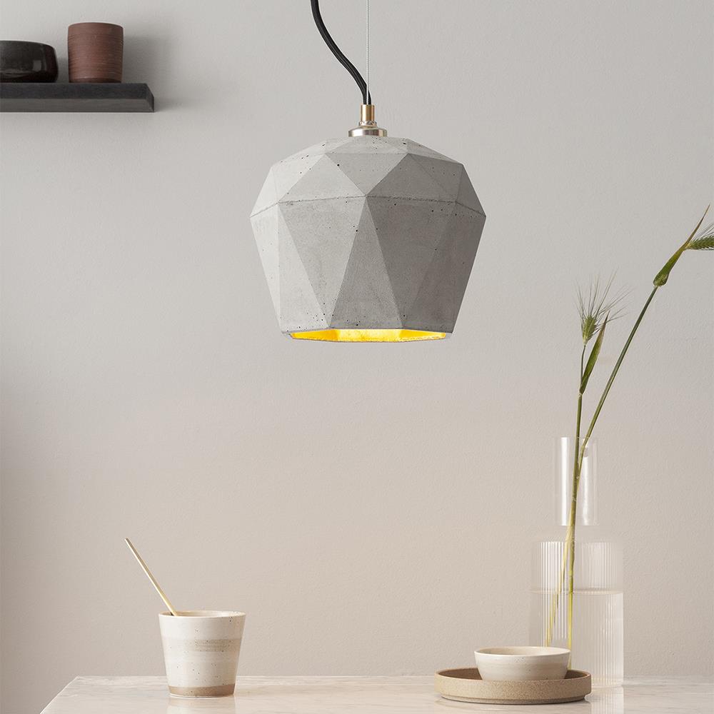 Concrete Bud Pendant Light