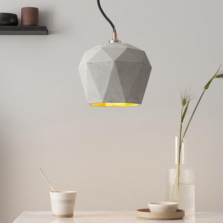Concrete Bud Pendant Light