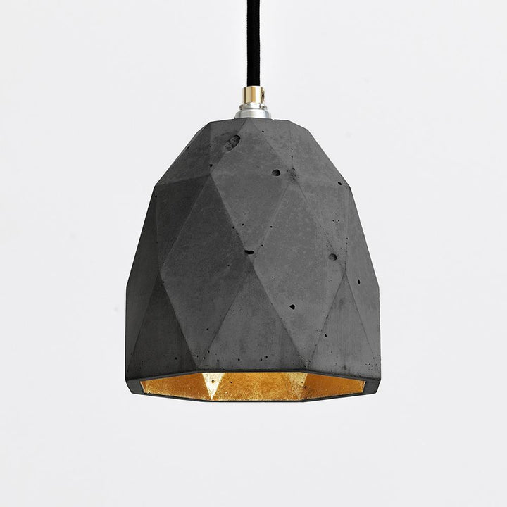 Concrete Dome Pendant Light