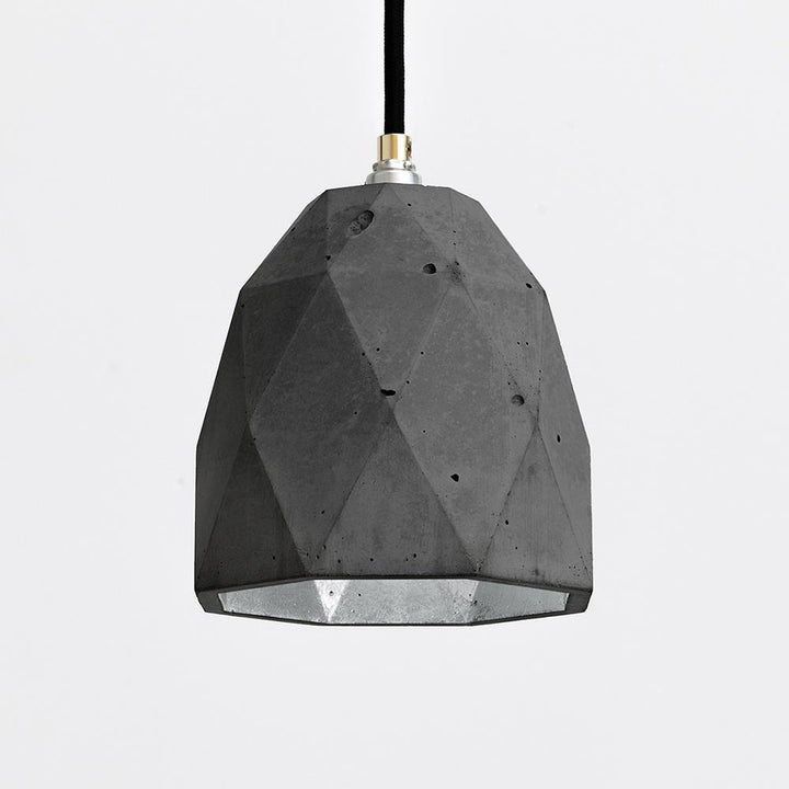 Concrete Dome Pendant Light