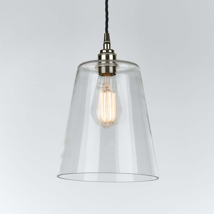 Tapered Blown Pendant Light