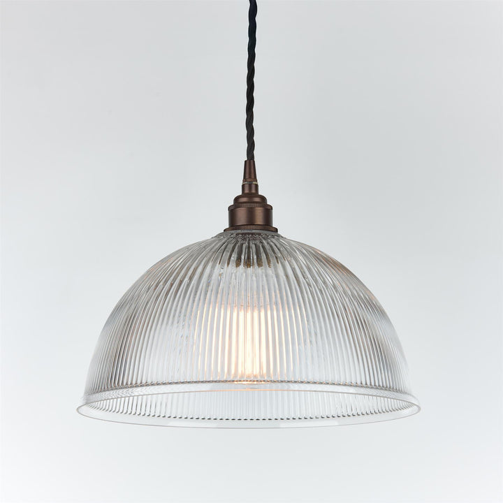 Prismatic Dome Pendant Light