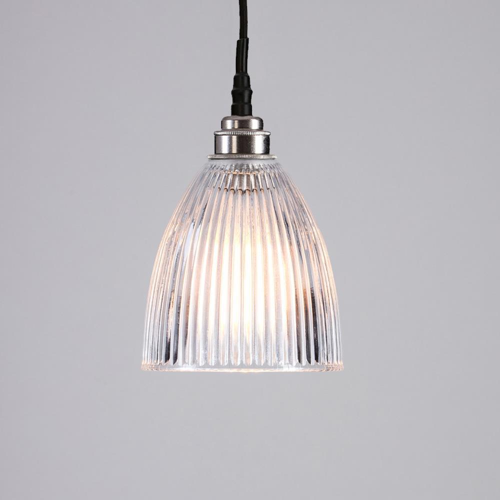 Elongated Prismatic Pendant Light : Bathroom Version