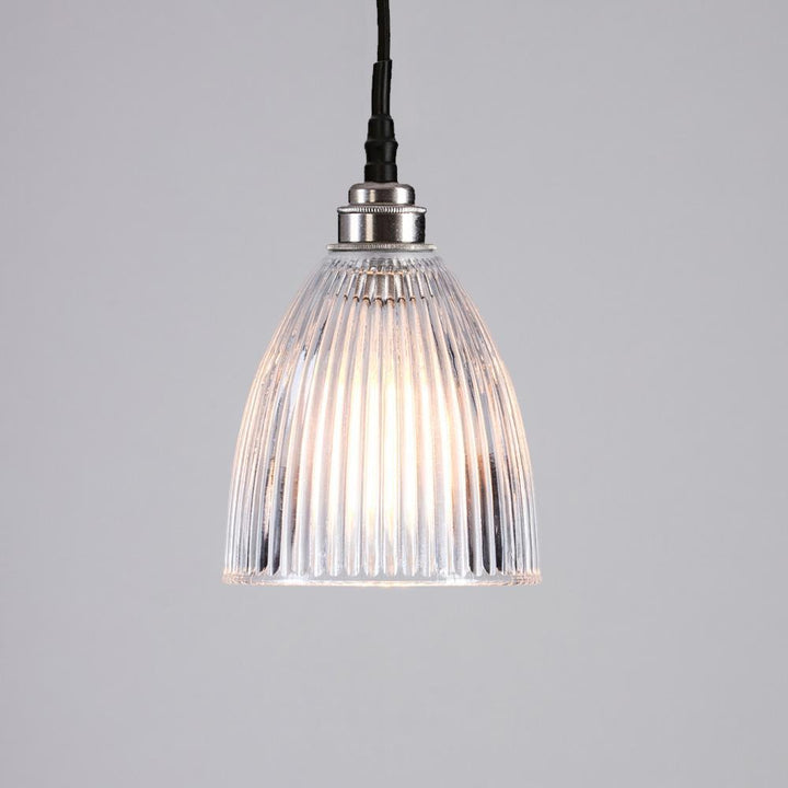 Elongated Prismatic Pendant Light : Bathroom Version