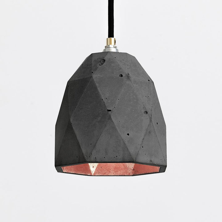 Concrete Dome Pendant Light