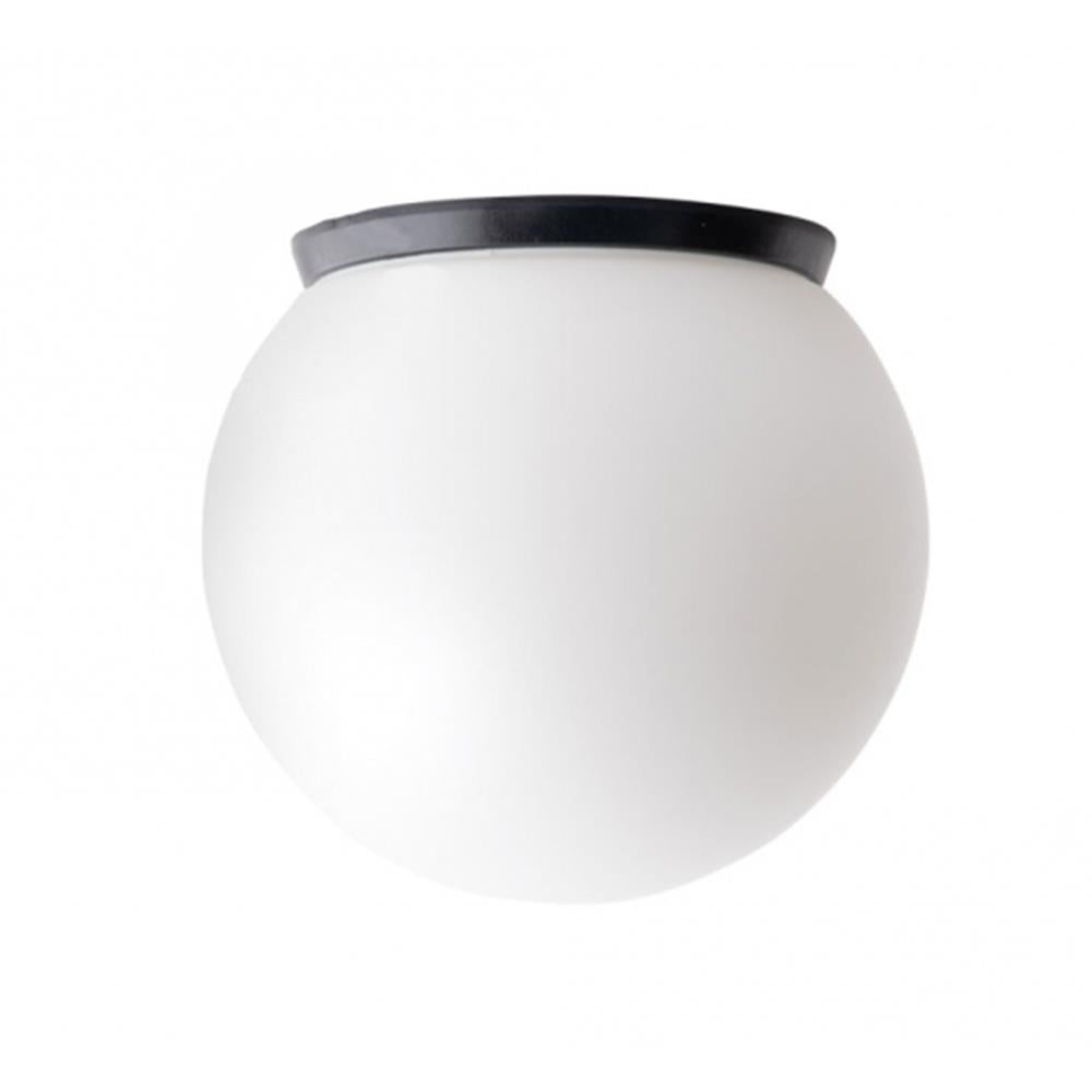 Glass Globe Bathroom Wall / Ceiling Light