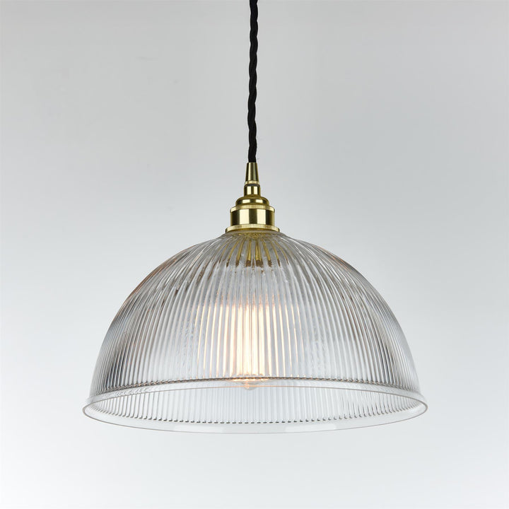 Prismatic Dome Pendant Light