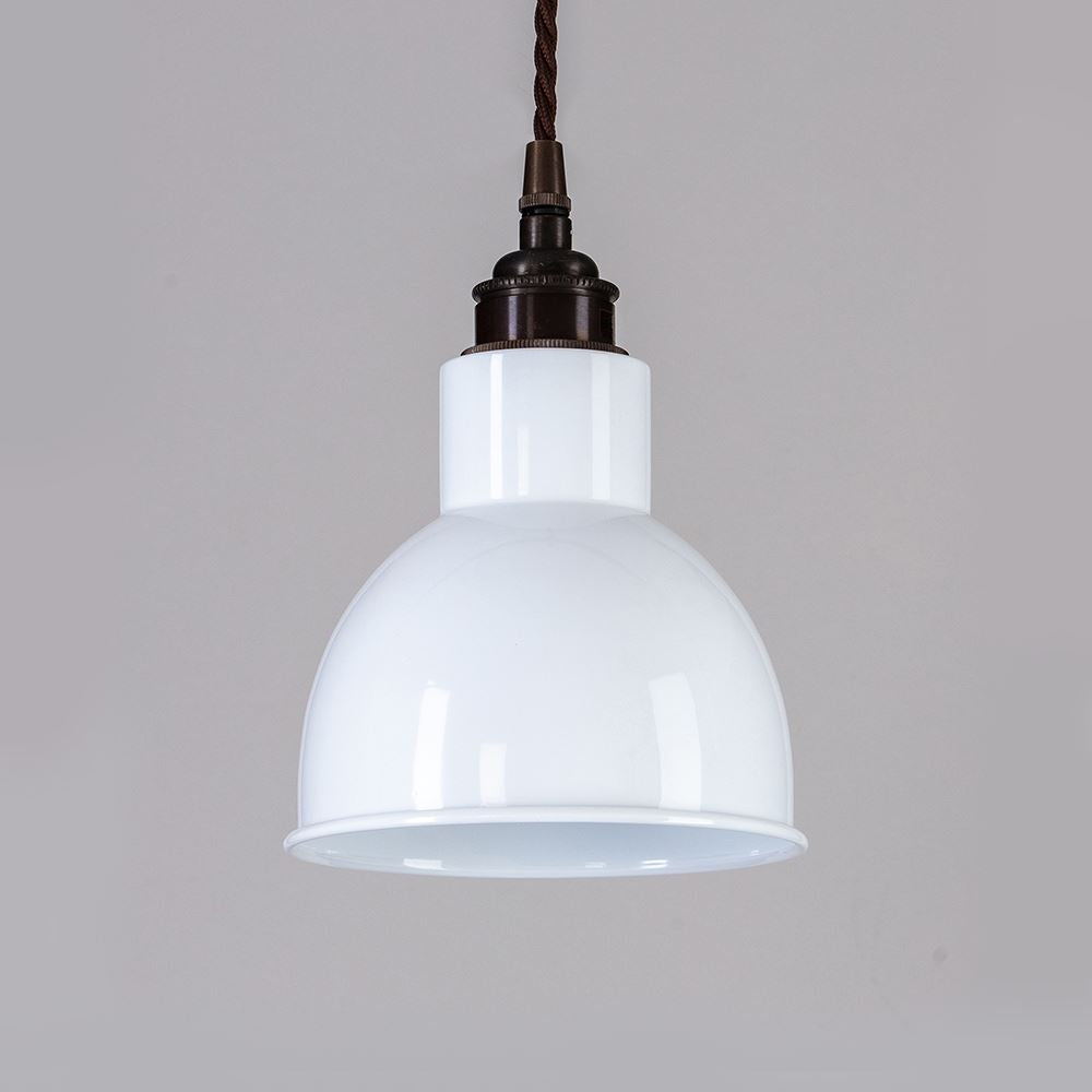 Churchill Pendant Light - Coloured Shade