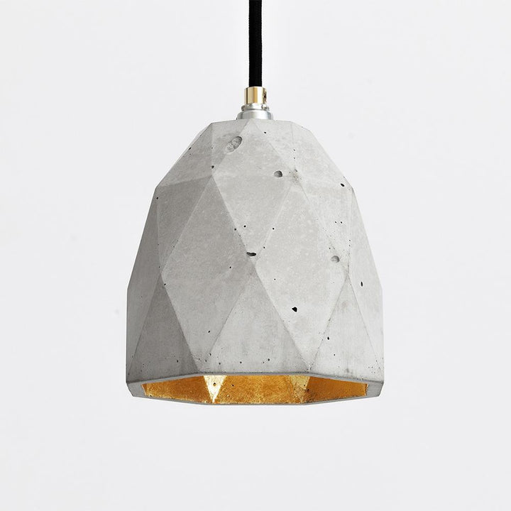 Concrete Dome Pendant Light