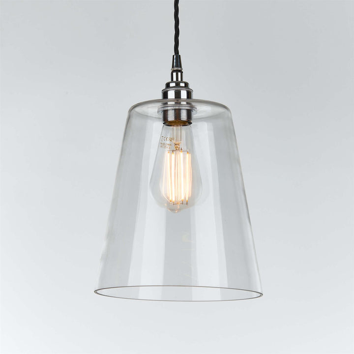 Tapered Blown Pendant Light