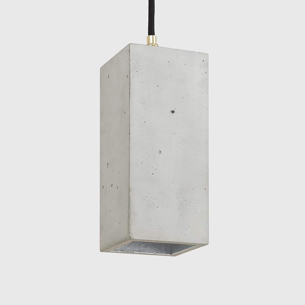 Concrete Drop Pendant Light