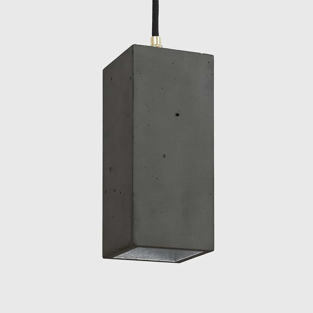 Concrete Drop Pendant Light