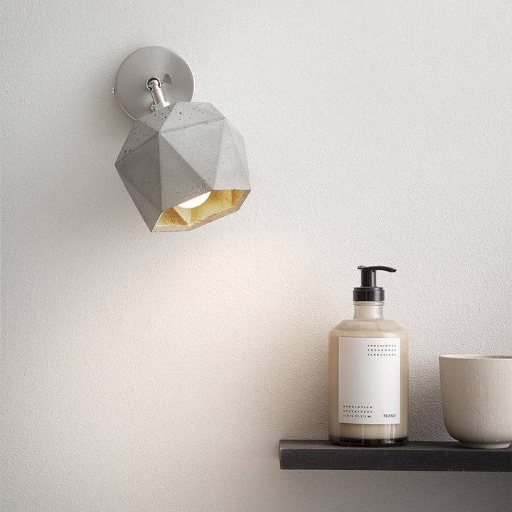 Concrete Bud Wall Light